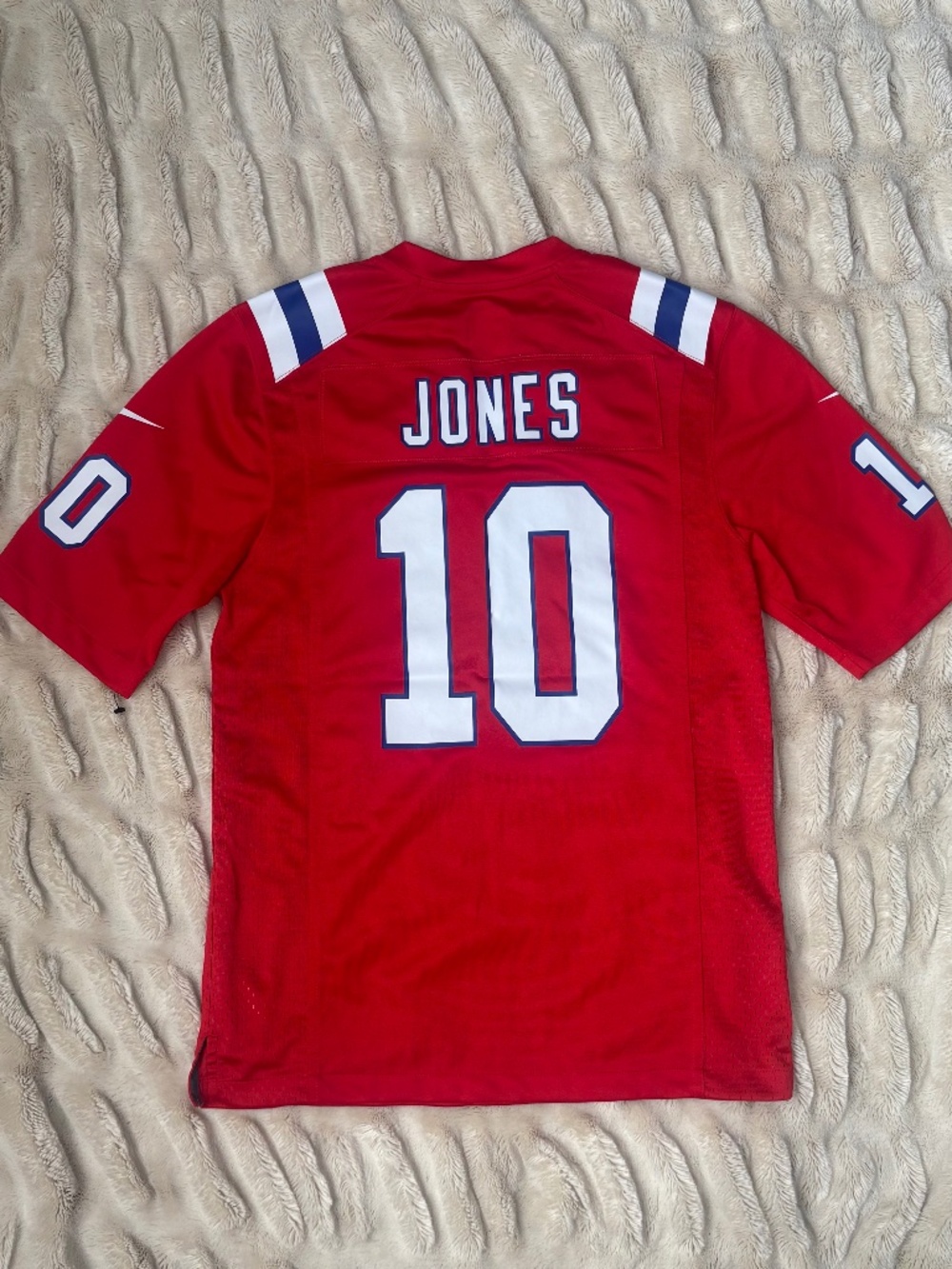 Nike New England Patriots Mac Jones #10 Red Jersey Men’s Size small